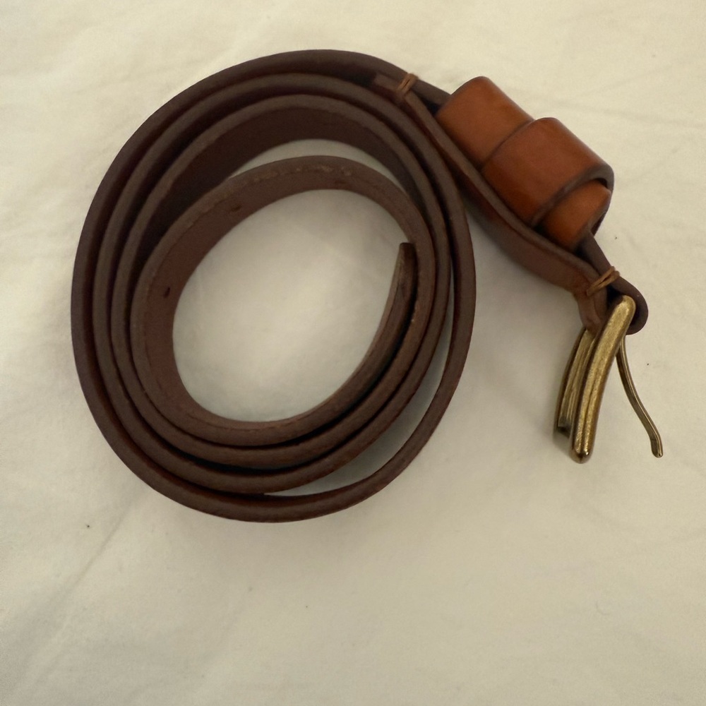 Brown Leather Belt